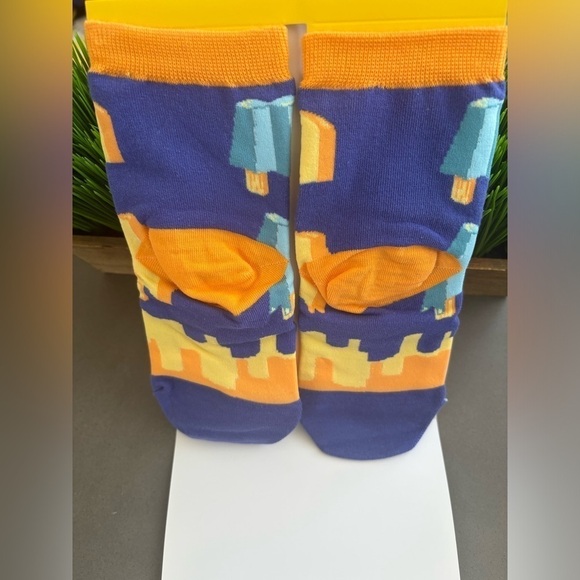 Foot Cardigan XOXO Sock Fairy| Popsicle Print | Kids one size NWT - Picture 3 of 8